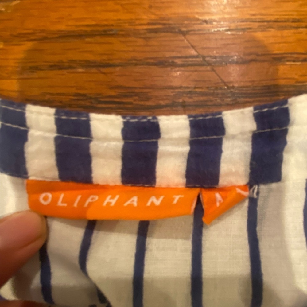 Oliphant Long Sleeve Blouse — Size M - Picture 4 of 4